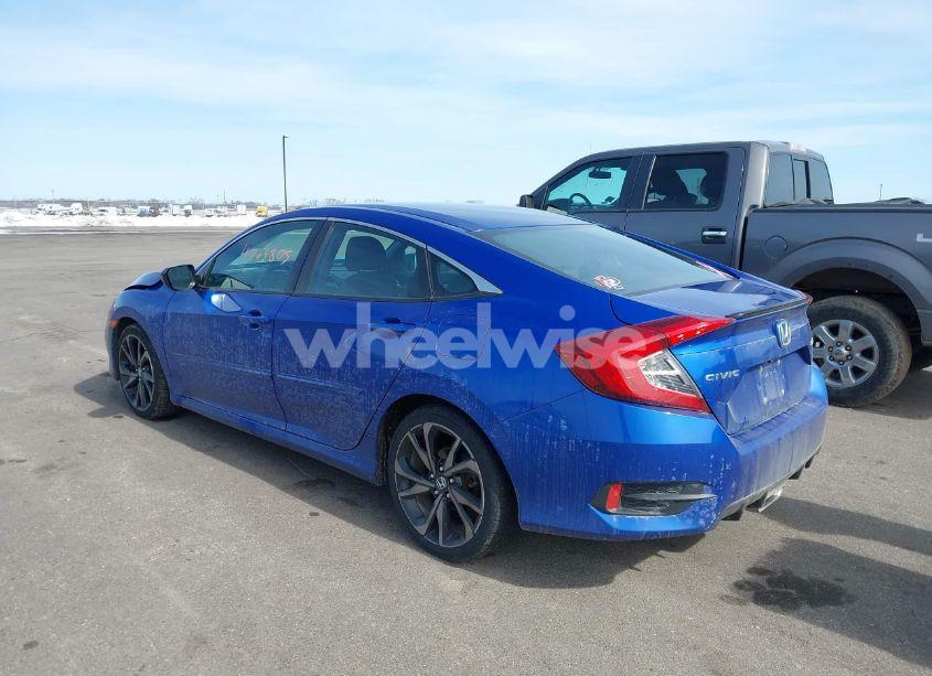 Photo 3 of 2019 Honda Civic SPORT (VIN 2HGFC2F8XKH511399)
