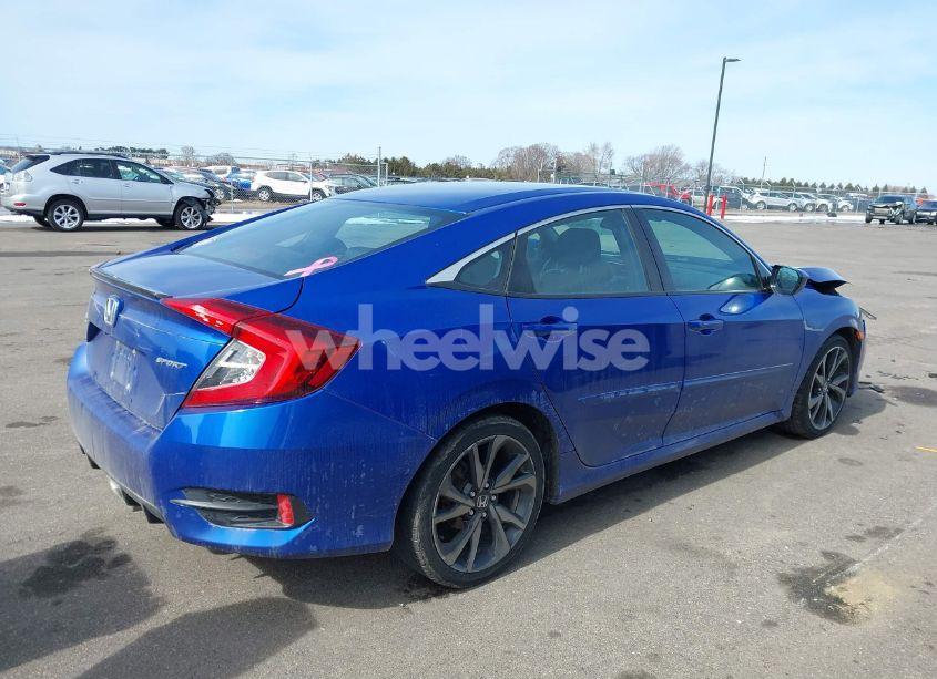 Photo 4 of 2019 Honda Civic SPORT (VIN 2HGFC2F8XKH511399)