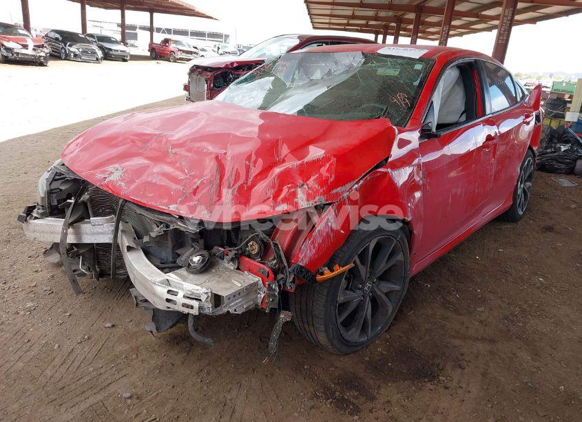 Photo 2 of 2019 Honda Civic SPORT (VIN 2HGFC2F8XKH535976)