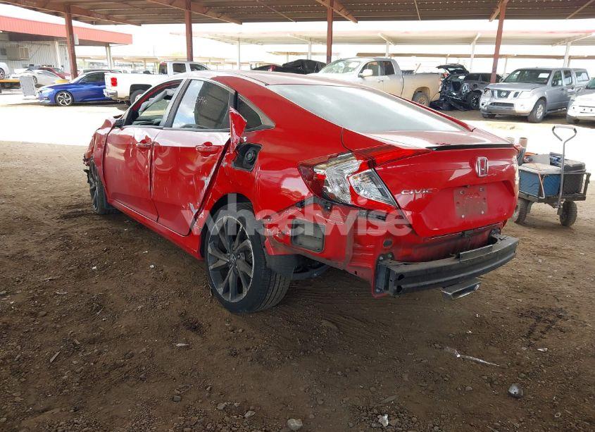 Photo 3 of 2019 Honda Civic SPORT (VIN 2HGFC2F8XKH535976)