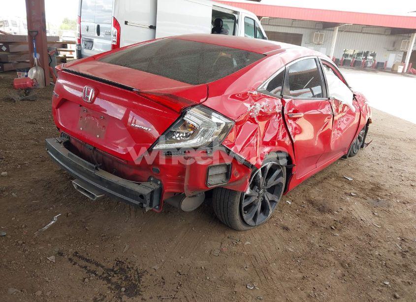 Photo 4 of 2019 Honda Civic SPORT (VIN 2HGFC2F8XKH535976)