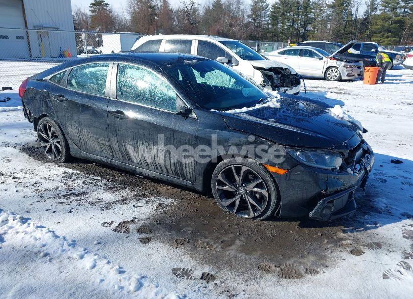 2019 Honda Civic SPORT (VIN 2HGFC2F8XKH539610) main photo