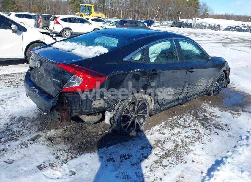 Photo 4 of 2019 Honda Civic SPORT (VIN 2HGFC2F8XKH539610)