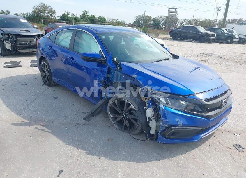 2019 Honda Civic SPORT (VIN 2HGFC2F8XKH547657) main photo