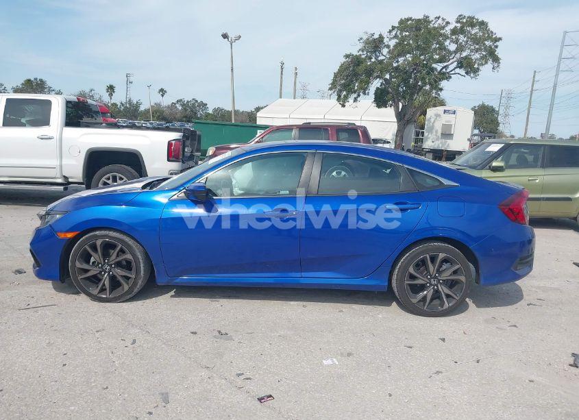 Photo 15 of 2019 Honda Civic SPORT (VIN 2HGFC2F8XKH547657)