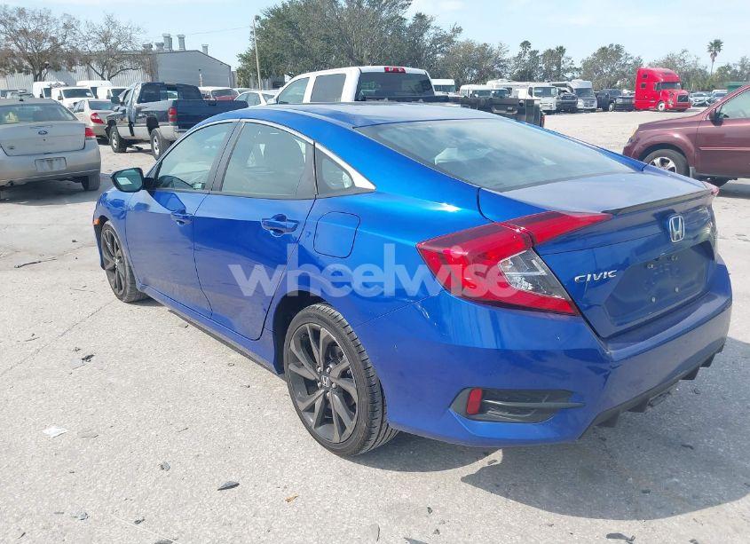 Photo 3 of 2019 Honda Civic SPORT (VIN 2HGFC2F8XKH547657)