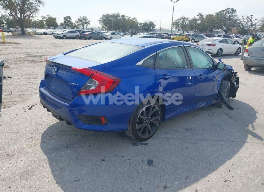 Photo 4 of 2019 Honda Civic SPORT (VIN 2HGFC2F8XKH547657)