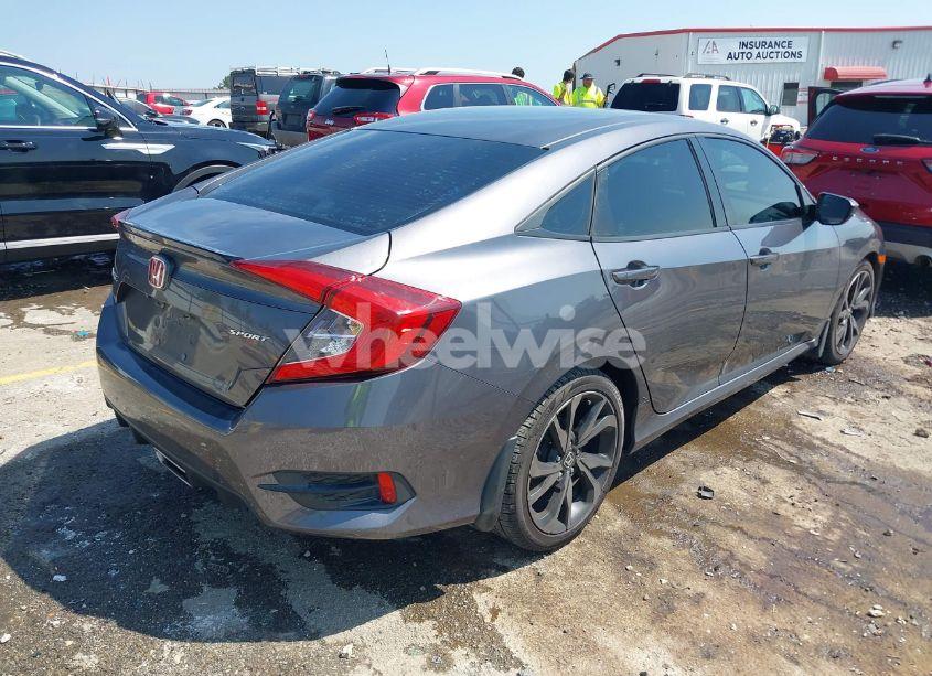 Photo 4 of 2019 Honda Civic SPORT (VIN 2HGFC2F8XKH554639)