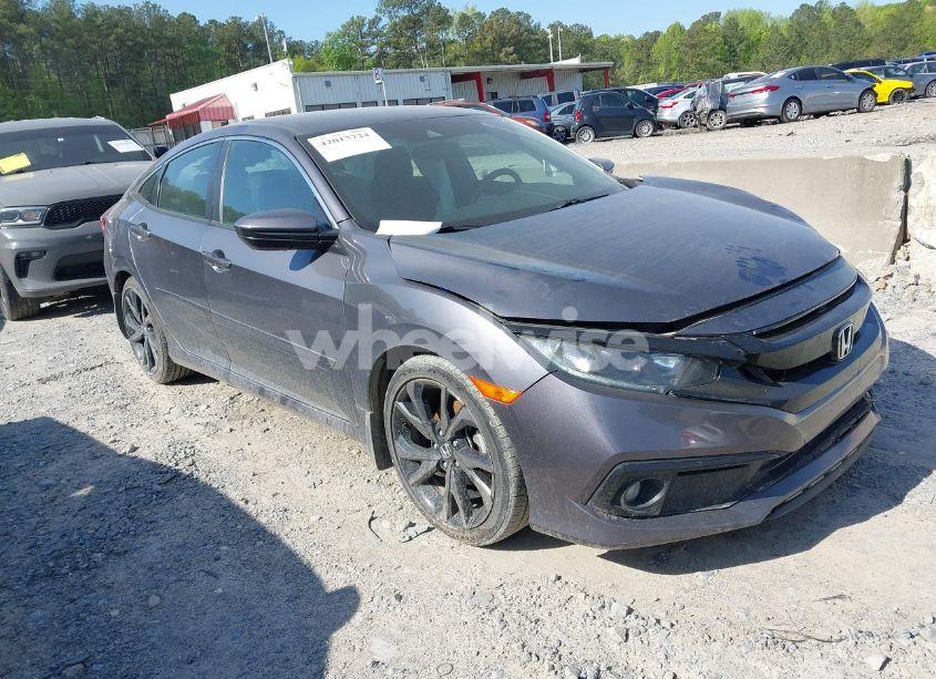 2019 Honda Civic SPORT (VIN 2HGFC2F8XKH598141) main photo