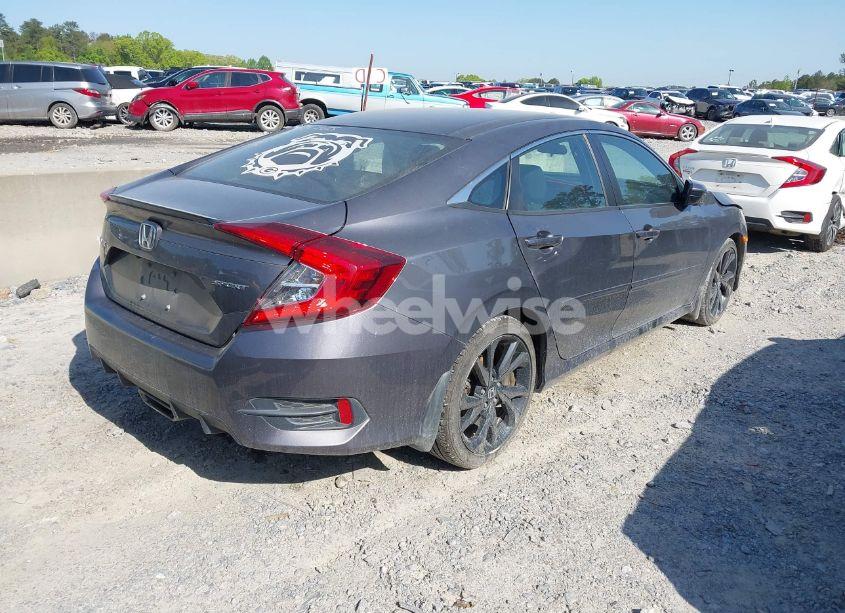 Photo 4 of 2019 Honda Civic SPORT (VIN 2HGFC2F8XKH598141)