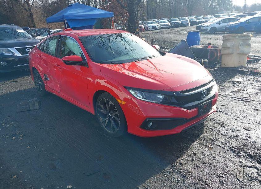 2019 Honda Civic SPORT (VIN 2HGFC2F8XKH605007) main photo