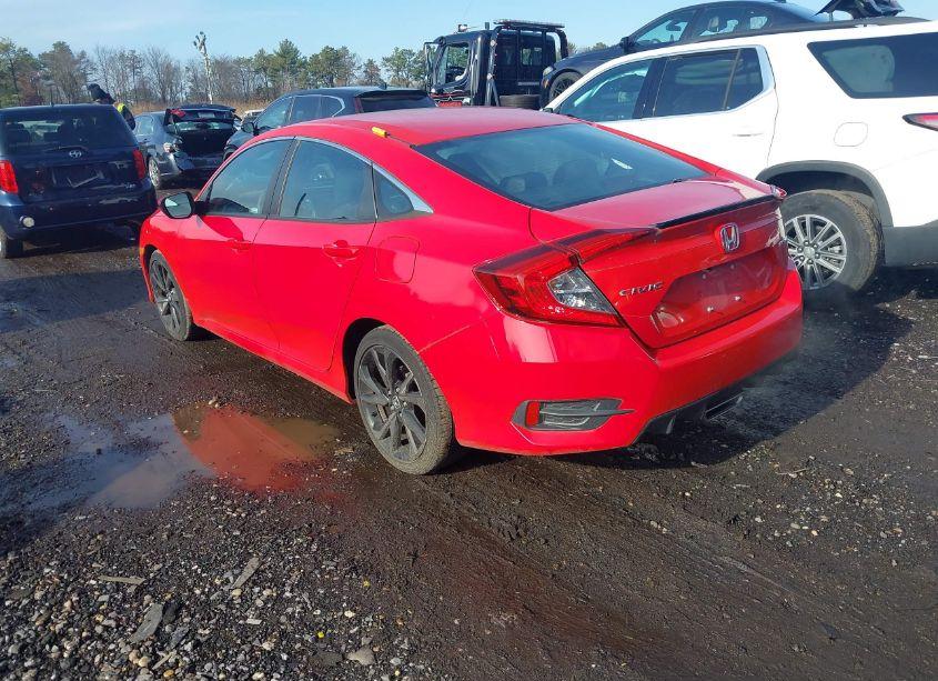 Photo 3 of 2019 Honda Civic SPORT (VIN 2HGFC2F8XKH605007)