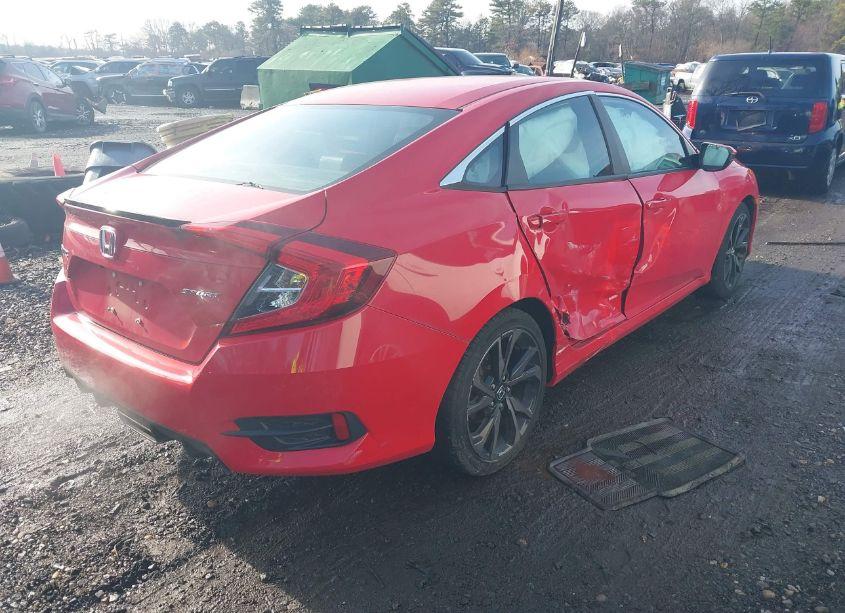 Photo 4 of 2019 Honda Civic SPORT (VIN 2HGFC2F8XKH605007)