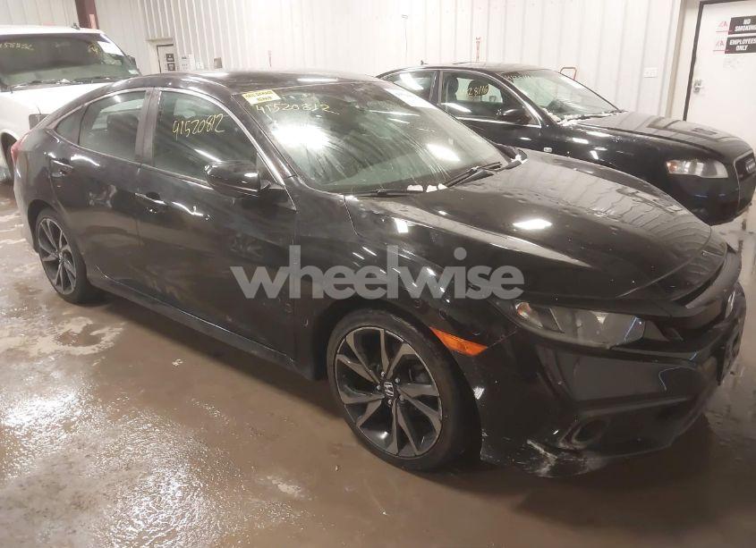 2020 Honda Civic SPORT (VIN 2HGFC2F8XLH525479) main photo