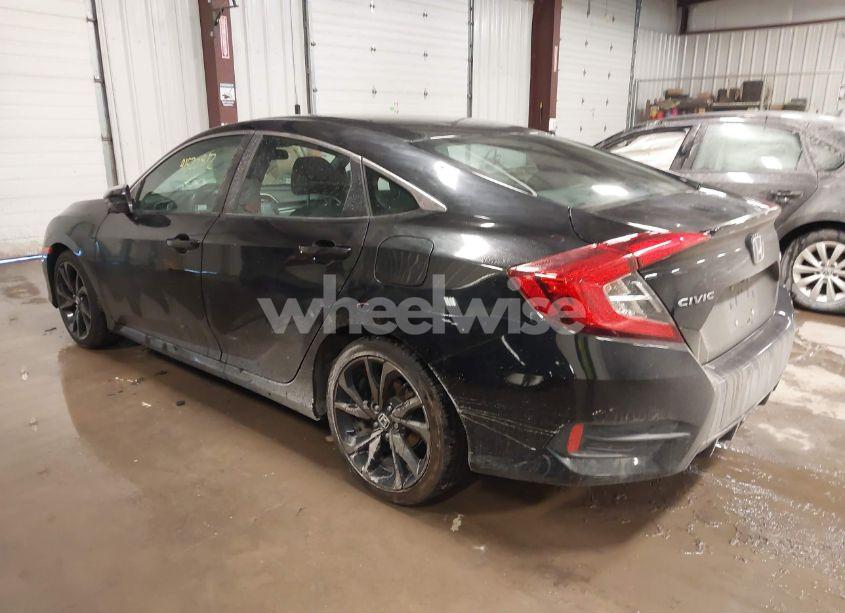 Photo 3 of 2020 Honda Civic SPORT (VIN 2HGFC2F8XLH525479)