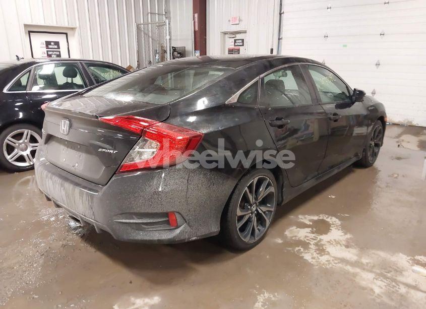 Photo 4 of 2020 Honda Civic SPORT (VIN 2HGFC2F8XLH525479)