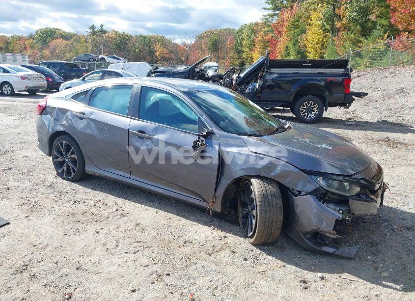 2020 Honda Civic SPORT (VIN 2HGFC2F8XLH529581) main photo