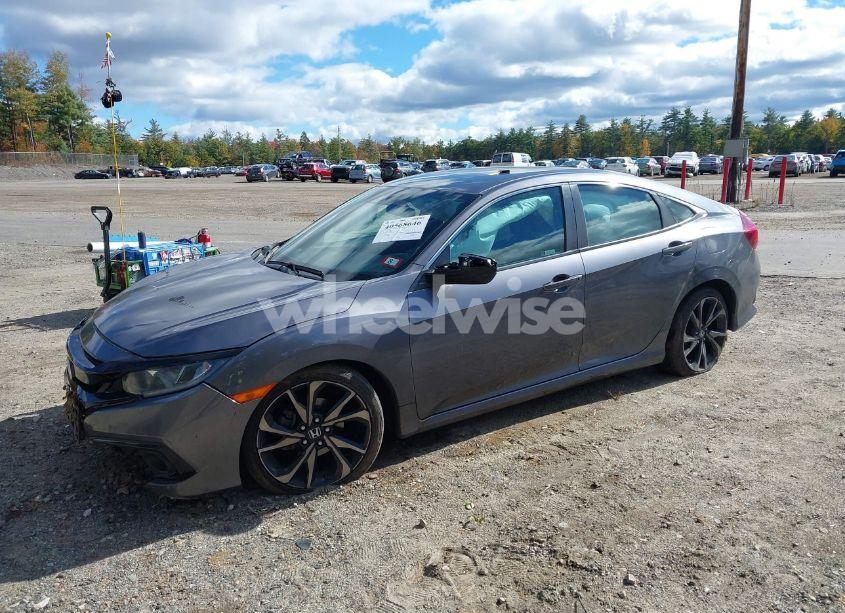Photo 2 of 2020 Honda Civic SPORT (VIN 2HGFC2F8XLH529581)