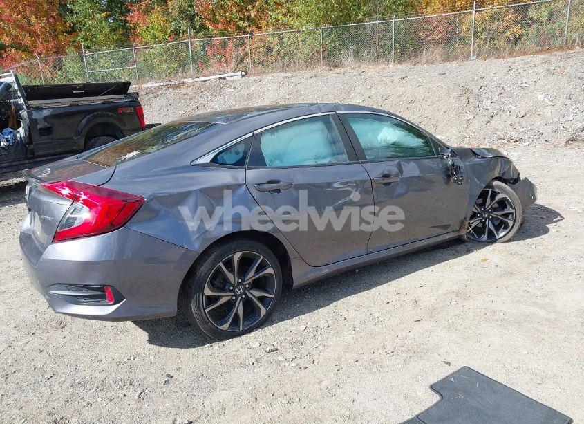 Photo 4 of 2020 Honda Civic SPORT (VIN 2HGFC2F8XLH529581)