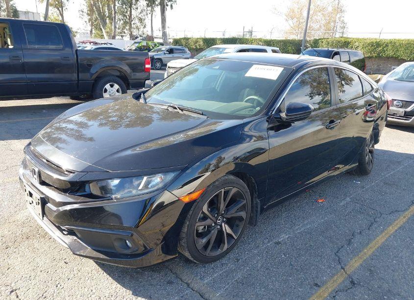 Photo 2 of 2020 Honda Civic SPORT (VIN 2HGFC2F8XLH535106)