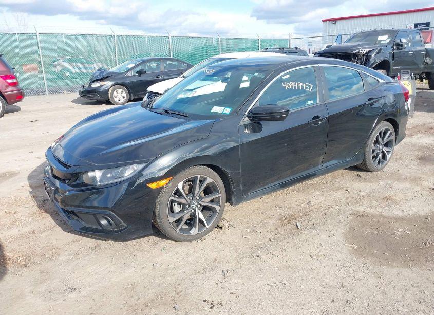 Photo 2 of 2020 Honda Civic SPORT (VIN 2HGFC2F8XLH541634)