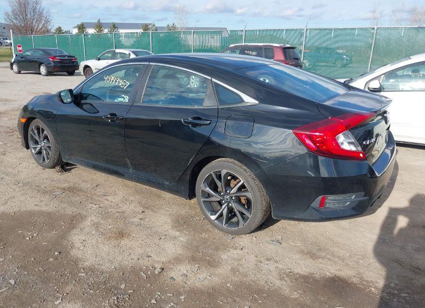Photo 3 of 2020 Honda Civic SPORT (VIN 2HGFC2F8XLH541634)