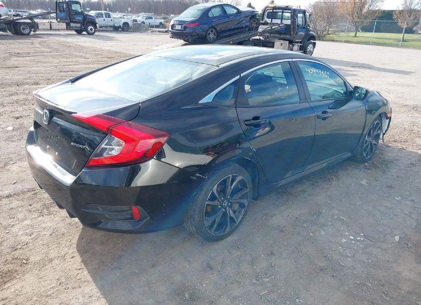Photo 4 of 2020 Honda Civic SPORT (VIN 2HGFC2F8XLH541634)