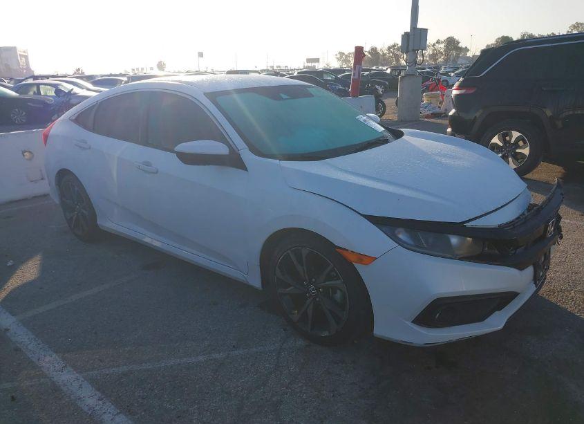 2020 Honda Civic SPORT (VIN 2HGFC2F8XLH544923) main photo