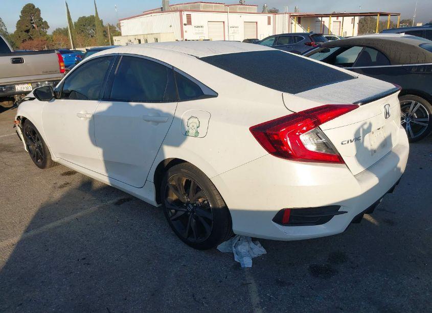 Photo 3 of 2020 Honda Civic SPORT (VIN 2HGFC2F8XLH544923)