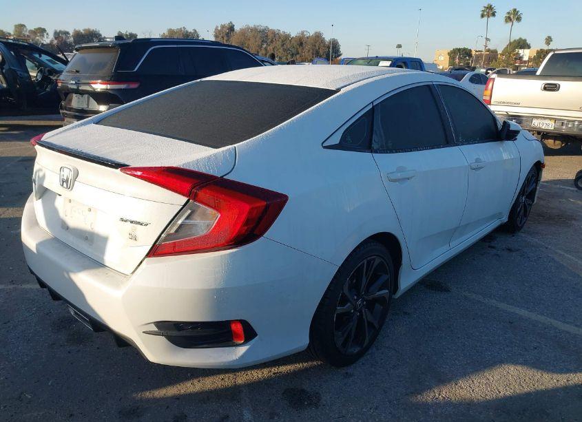 Photo 4 of 2020 Honda Civic SPORT (VIN 2HGFC2F8XLH544923)