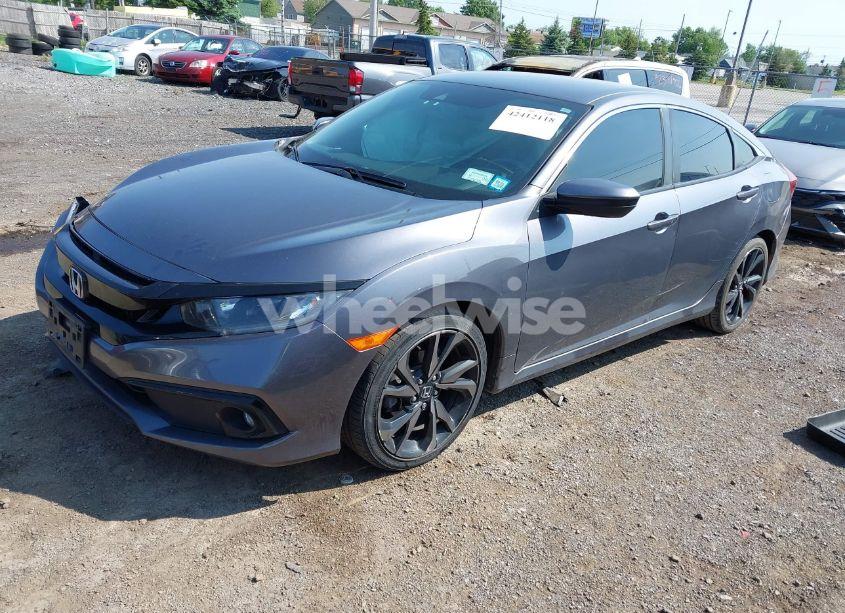 Photo 2 of 2020 Honda Civic SPORT (VIN 2HGFC2F8XLH576190)