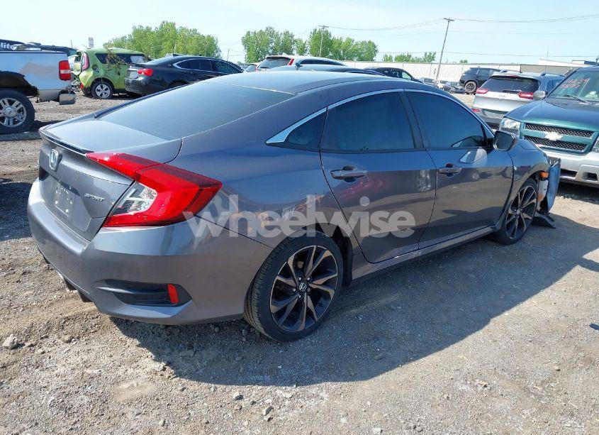 Photo 4 of 2020 Honda Civic SPORT (VIN 2HGFC2F8XLH576190)
