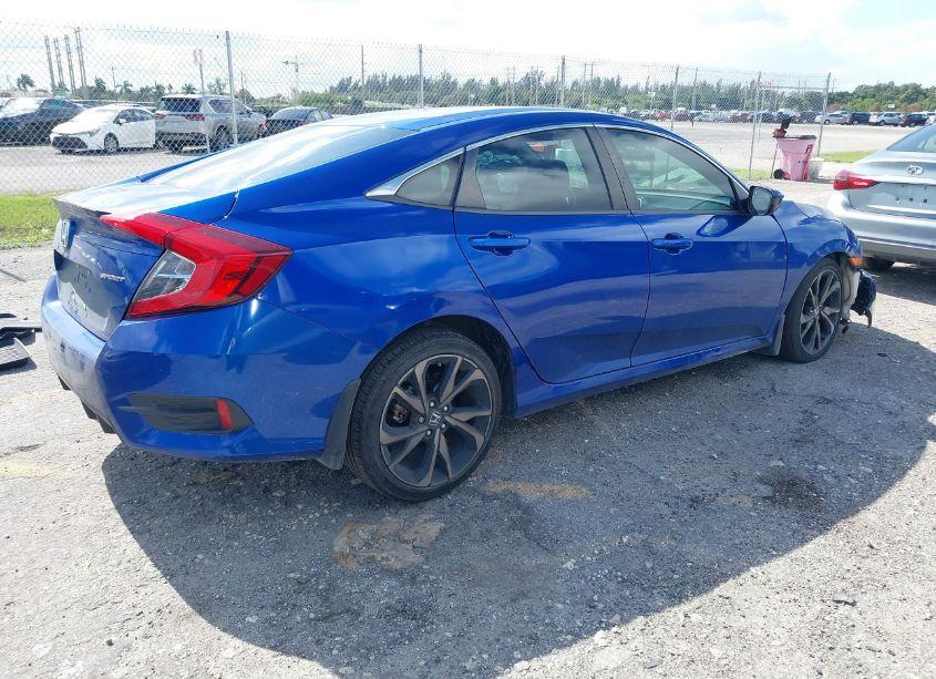 Photo 4 of 2020 Honda Civic SPORT (VIN 2HGFC2F8XLH582216)