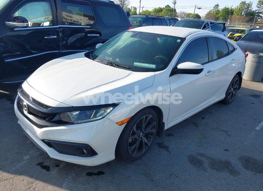 Photo 2 of 2020 Honda Civic SPORT (VIN 2HGFC2F8XLH584256)