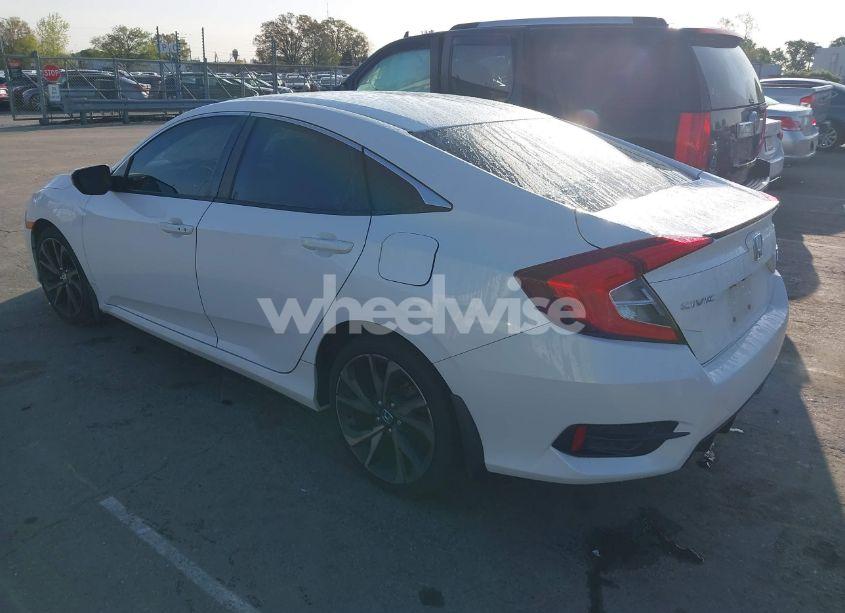 Photo 3 of 2020 Honda Civic SPORT (VIN 2HGFC2F8XLH584256)