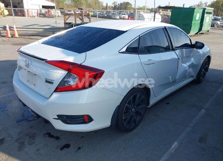 Photo 4 of 2020 Honda Civic SPORT (VIN 2HGFC2F8XLH584256)