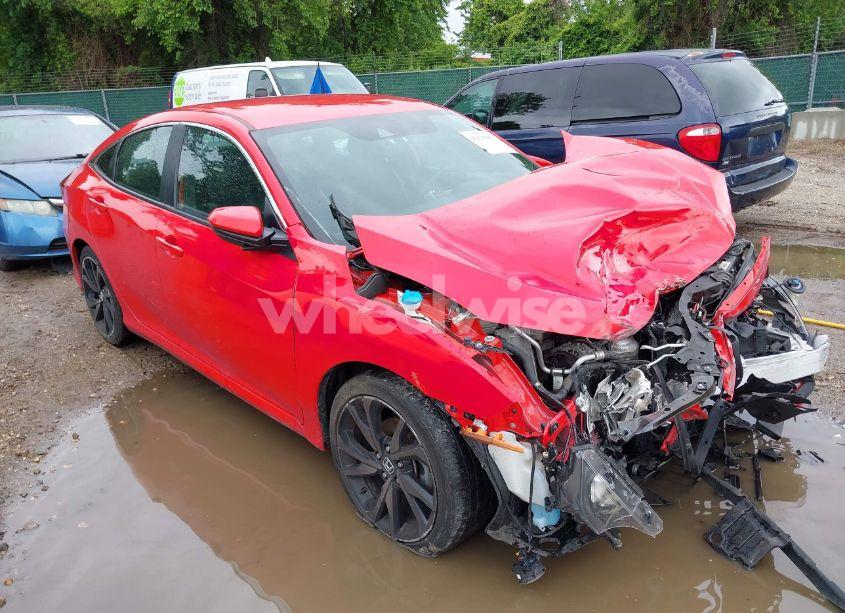 2020 Honda Civic SPORT (VIN 2HGFC2F8XLH599307) main photo