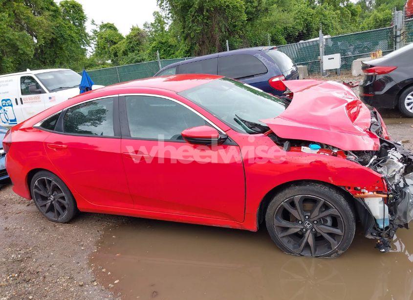 Photo 13 of 2020 Honda Civic SPORT (VIN 2HGFC2F8XLH599307)