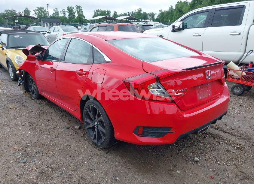 Photo 3 of 2020 Honda Civic SPORT (VIN 2HGFC2F8XLH599307)