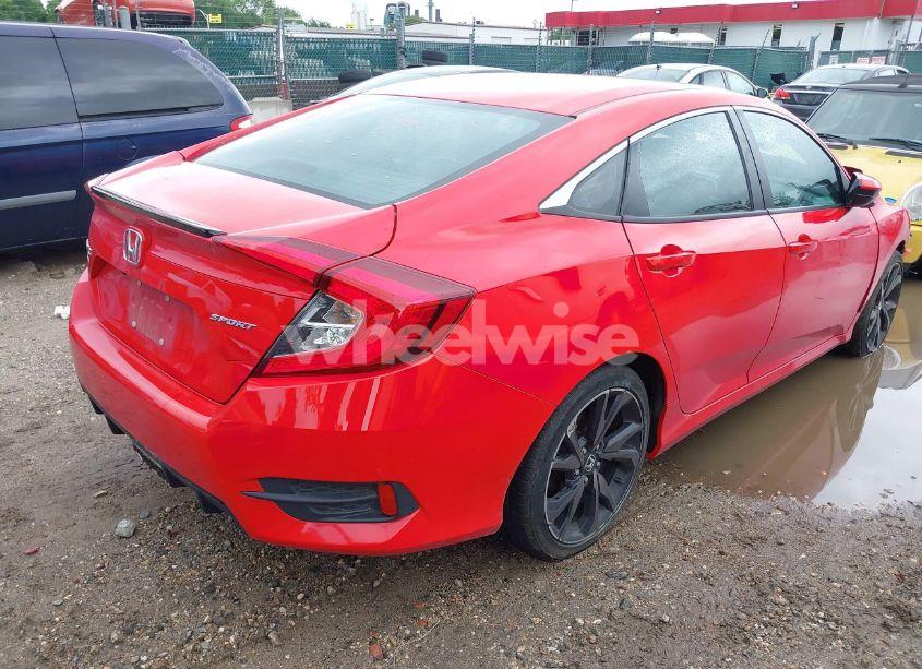 Photo 4 of 2020 Honda Civic SPORT (VIN 2HGFC2F8XLH599307)