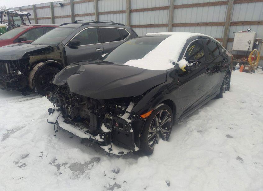 Photo 2 of 2021 Honda Civic SPORT (VIN 2HGFC2F8XMH505718)