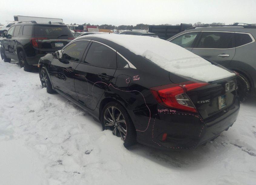 Photo 3 of 2021 Honda Civic SPORT (VIN 2HGFC2F8XMH505718)