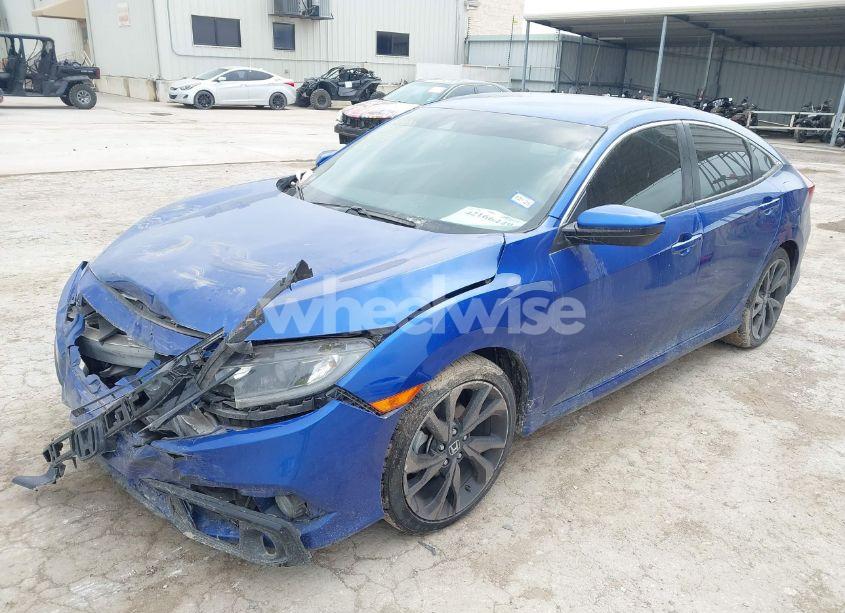 Photo 2 of 2021 Honda Civic SPORT (VIN 2HGFC2F8XMH518632)