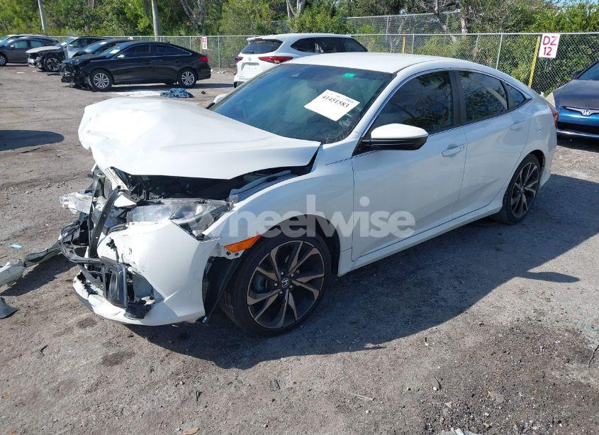 Photo 2 of 2021 Honda Civic SPORT (VIN 2HGFC2F8XMH526164)