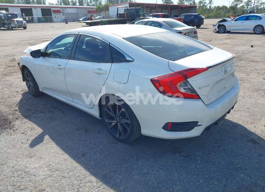 Photo 3 of 2021 Honda Civic SPORT (VIN 2HGFC2F8XMH526164)