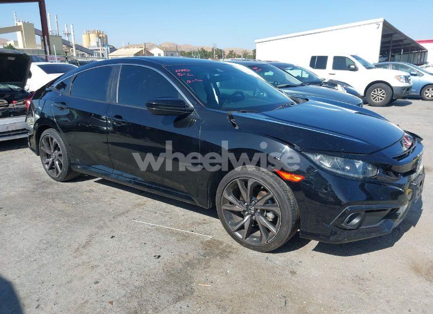 2021 Honda Civic SPORT (VIN 2HGFC2F8XMH530862) main photo