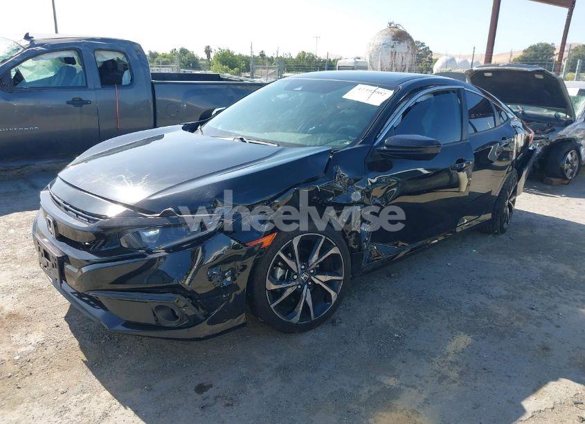 Photo 2 of 2021 Honda Civic SPORT (VIN 2HGFC2F8XMH530862)