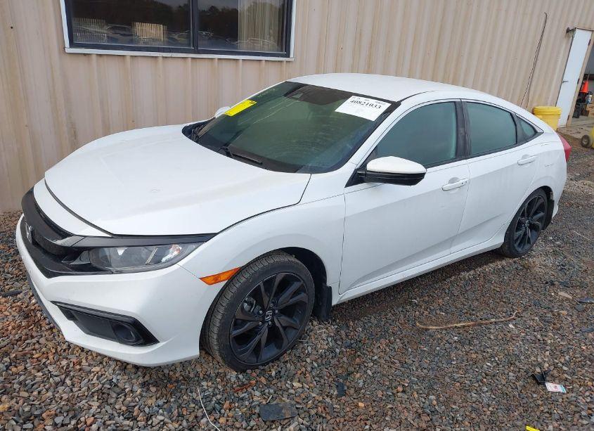 Photo 2 of 2021 Honda Civic SPORT (VIN 2HGFC2F8XMH541506)