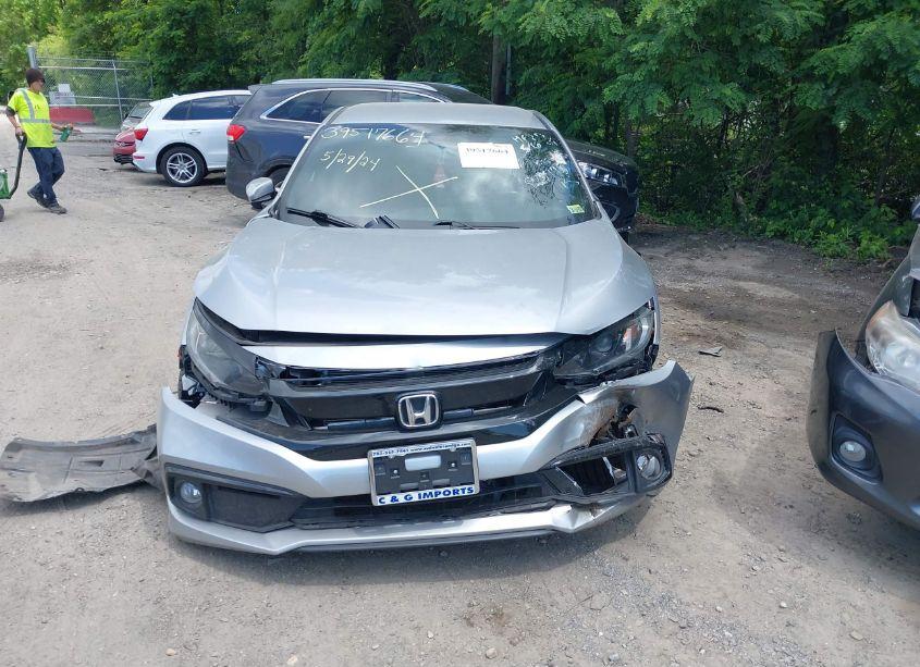 Photo 12 of 2021 Honda Civic SPORT (VIN 2HGFC2F8XMH552795)