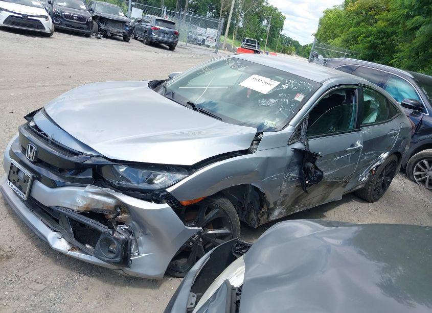 Photo 2 of 2021 Honda Civic SPORT (VIN 2HGFC2F8XMH552795)